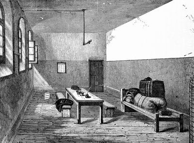 Condemned Cell Newgate by English School